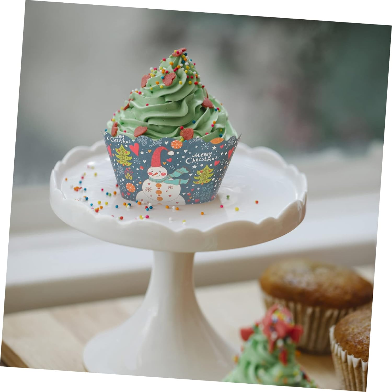 CHILDWEET 150Pcs Cake Making Cups Baking Tools Dessert Cups Party Supplies for Baking Holders Random Color image number 5