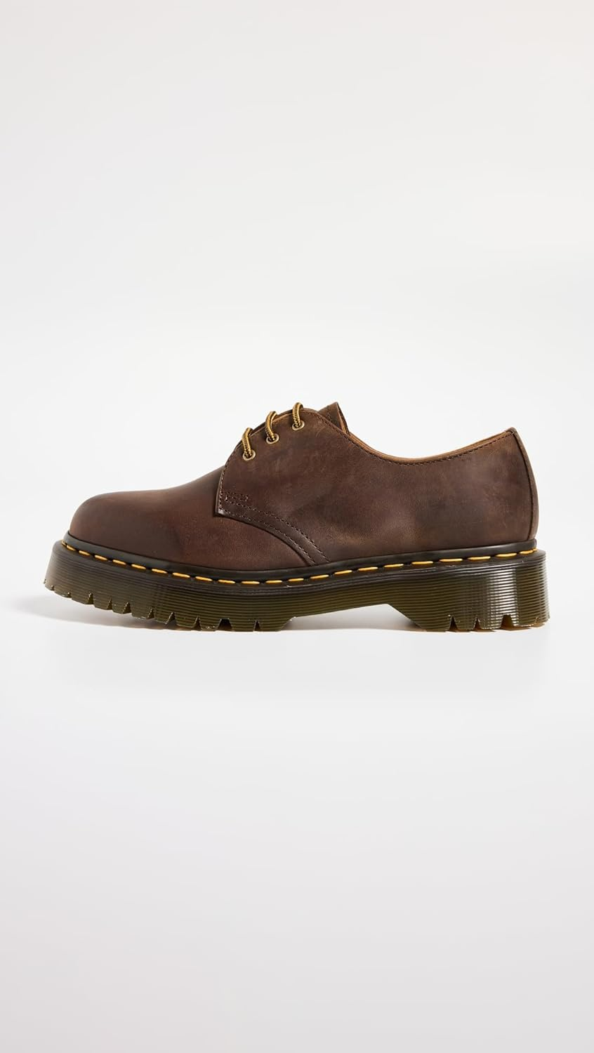 Dr. Martens 1461 Bex Dark Brown Crazy Horse UK 3 (US Men'S 4, Women'S 5) Medium image number 4