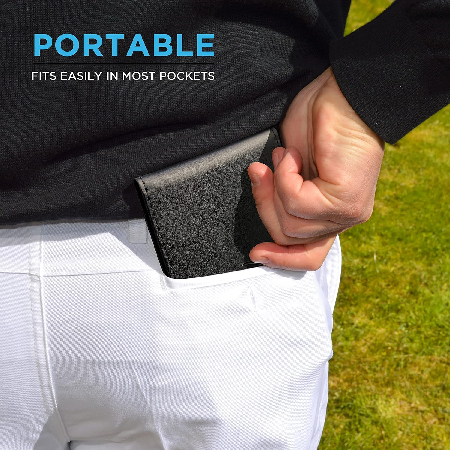 ME and My Golf Premium Scorecard Holder and Stat Sheet with Unlimited Printable Sheets - Includes Instructional Training Videos image number 3