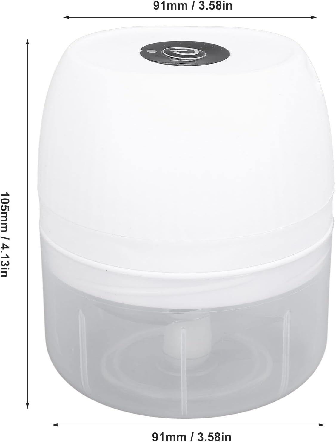 Electric Garlic Chopper, Mini Chopper Cordless Food Processor, Garlic Mincer, Onion Chopper, Garlic Grinder Meat Grinder, Rechargeable Vegetable Chopper Blender for Nuts Chili image number 4