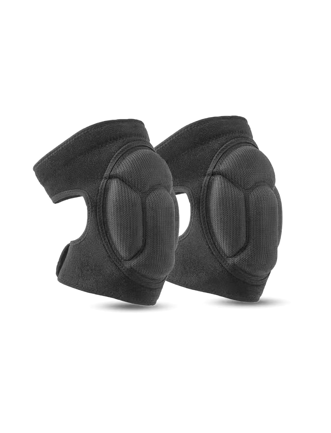 Rolxmed Knee Pads EVA Sponge Cushioned Adjustable, Collision Avoidance Brace for Sports and Kneeling Work Gardening Housework and Maintenance for Men Women (L, 2Packs) image number 7