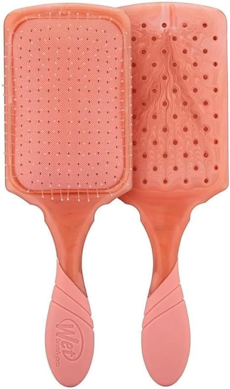 Wetbrush Pro Paddle Detangler, Limited Edition Hydro Tie Dye - Peach, Large Surface Area with Intelliflex Bristles image number 1