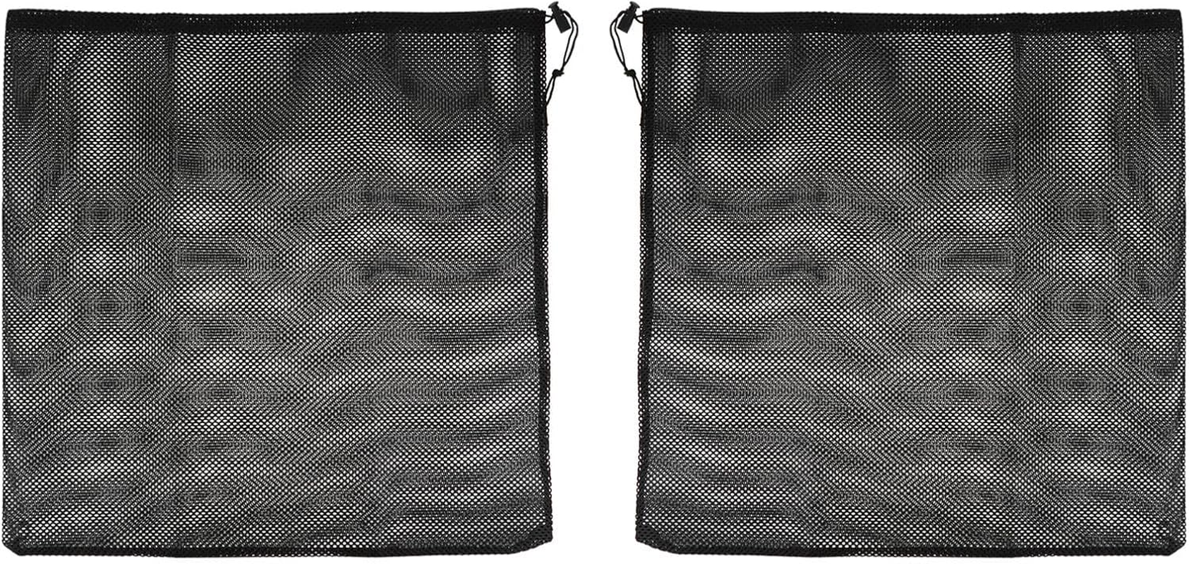 2Pcs Pump Filter Bags with Drawstring Mesh Pouch Clog-Resistant Water Pump Barrier for Fish Tank Aquarium Protection image number 1