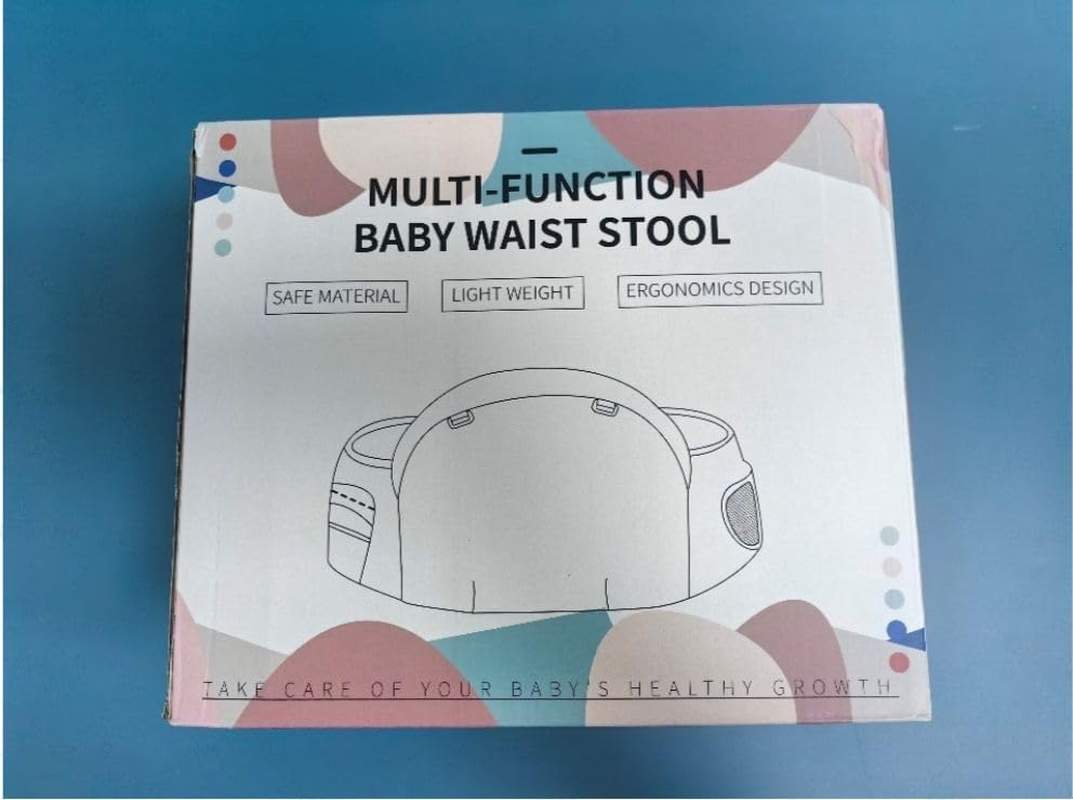 Hip Seat Baby Carrier - Adjustable Waistband with Original 3D Belly Protector, Ergonomic Carrier with Various Pockets for Newborns & Toddlers up to 45Lbs image number 1