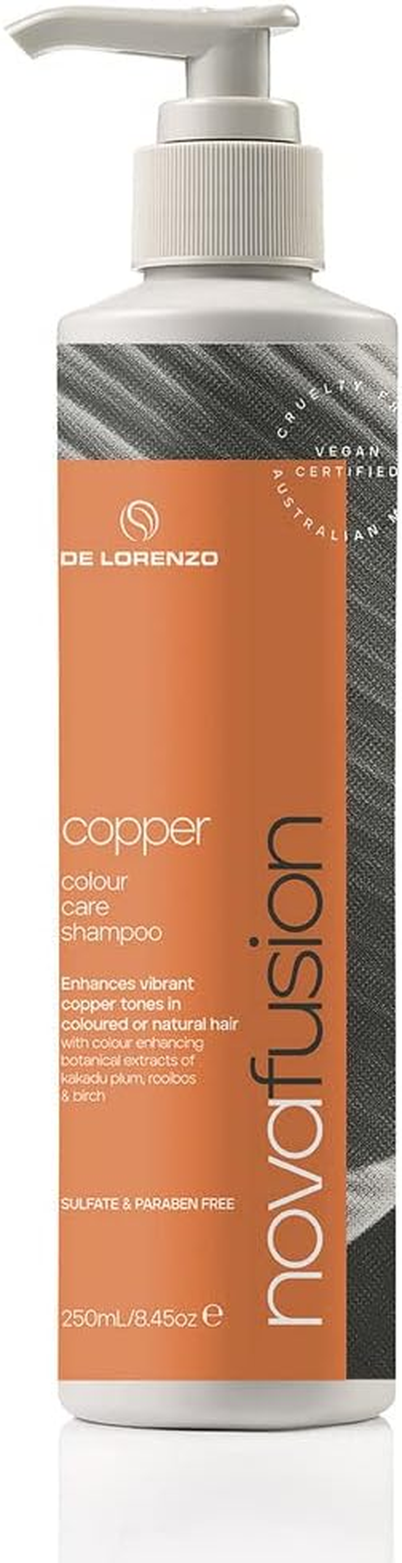 De Lorenzo Novafusion Copper Shampoo 250Ml image number 1