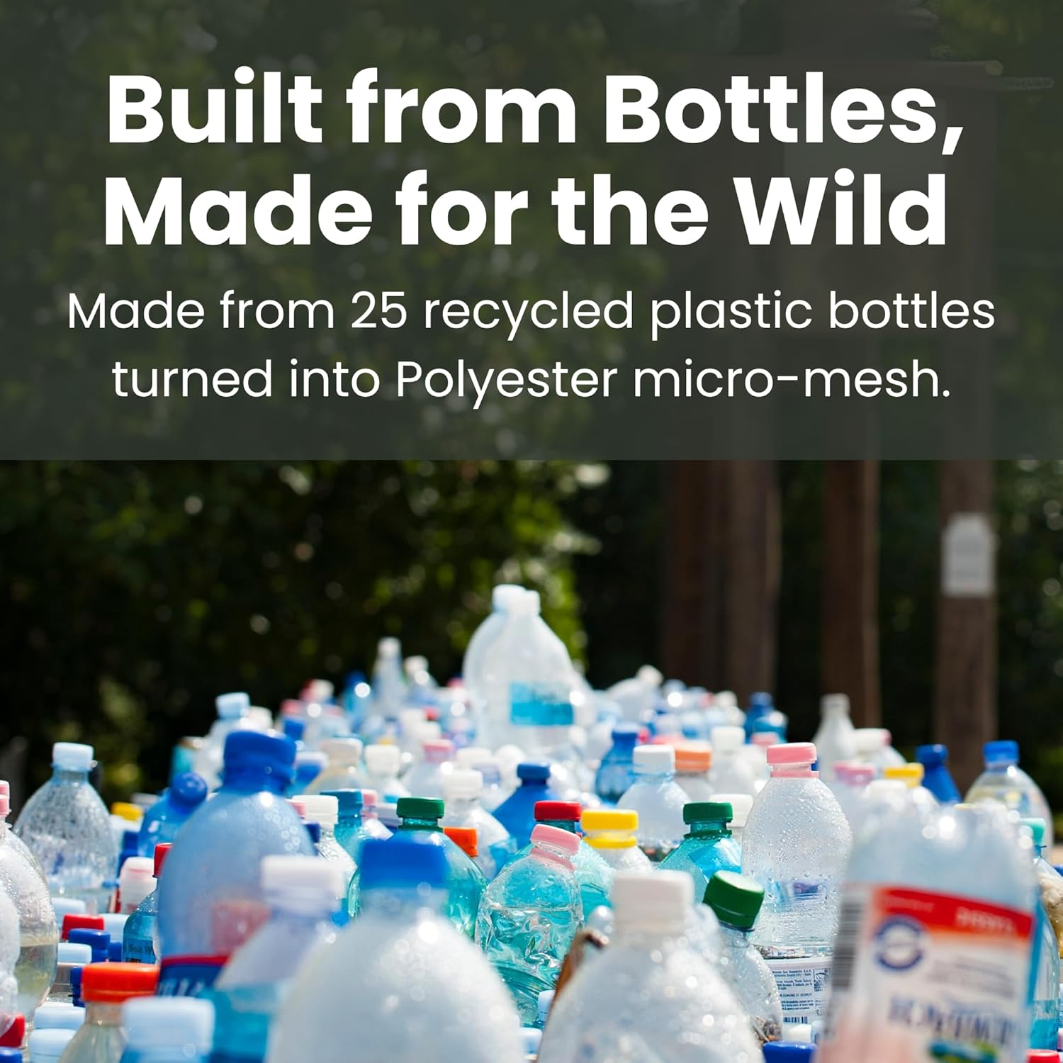 Nakie Bug Net - Eco Conscious. Compact, Light Weight Portable, Camping, Travel and Hiking, Mosquito Net, Hammock Bug Net image number 3