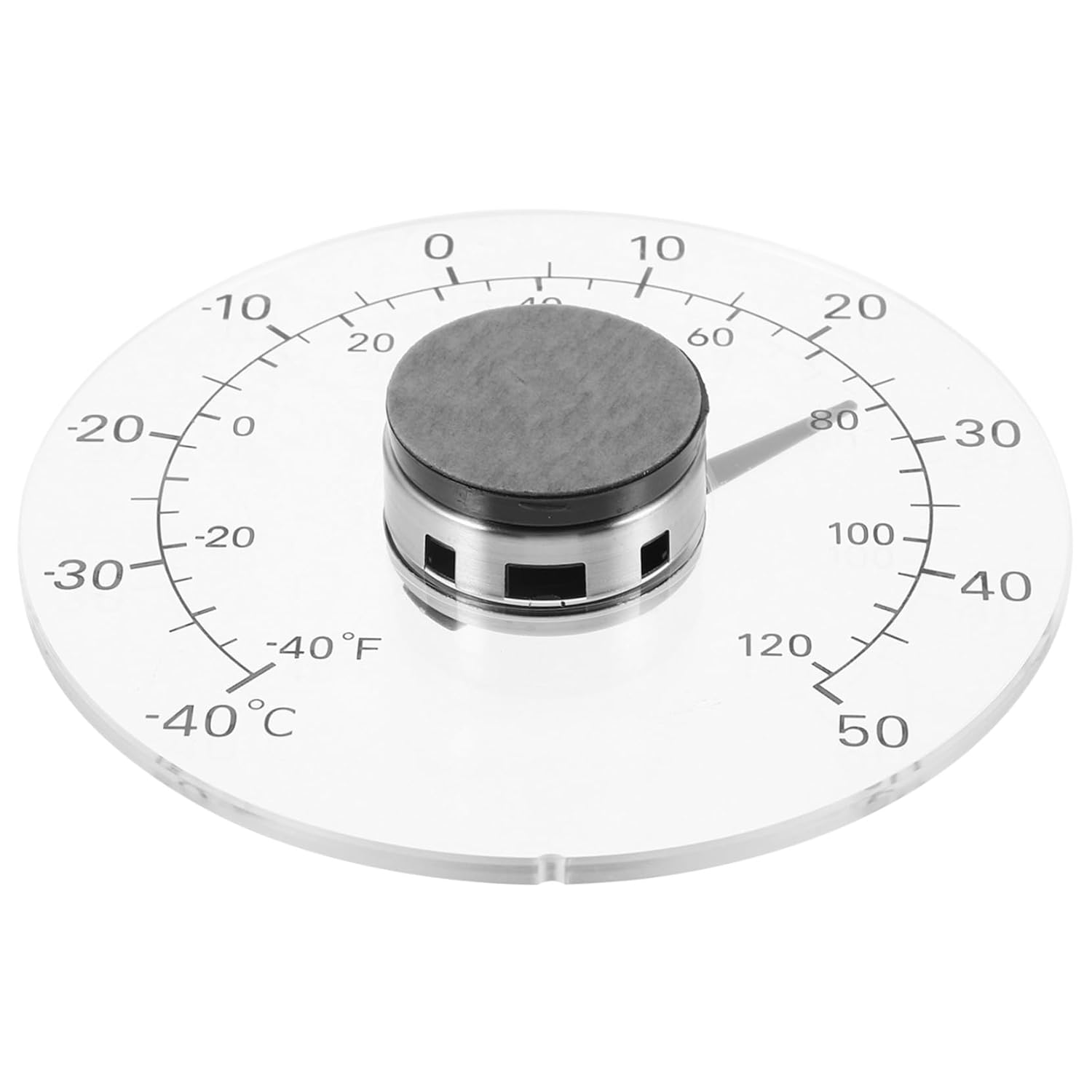 UPKOCH Indoor Outdoor Thermometer with Adhesive for Window and Door Scale Professional Temperature Gauge for Greenhouse Nursery Garden Compact and Easy to Read image number 4