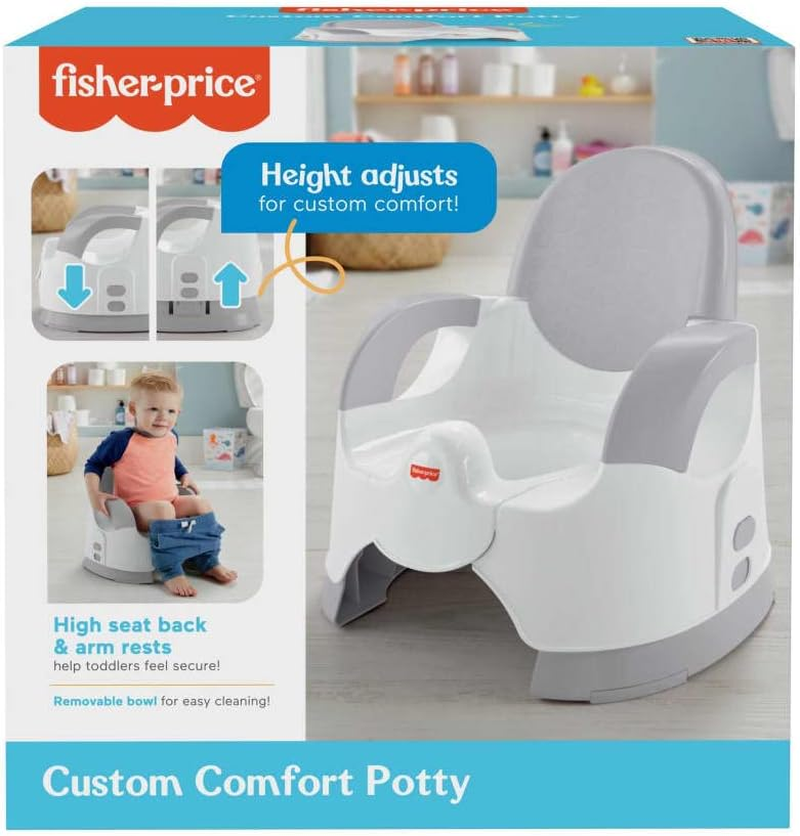 Fisher-Price Custom Comfort Potty, Adjustable Infant and Toddler Toilet Training Chair image number 3