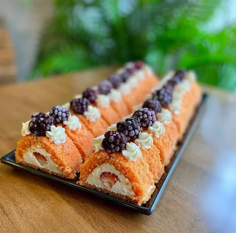 Vizyon Velvet Cake Mix 1 Kg, Orange - Black image number 4