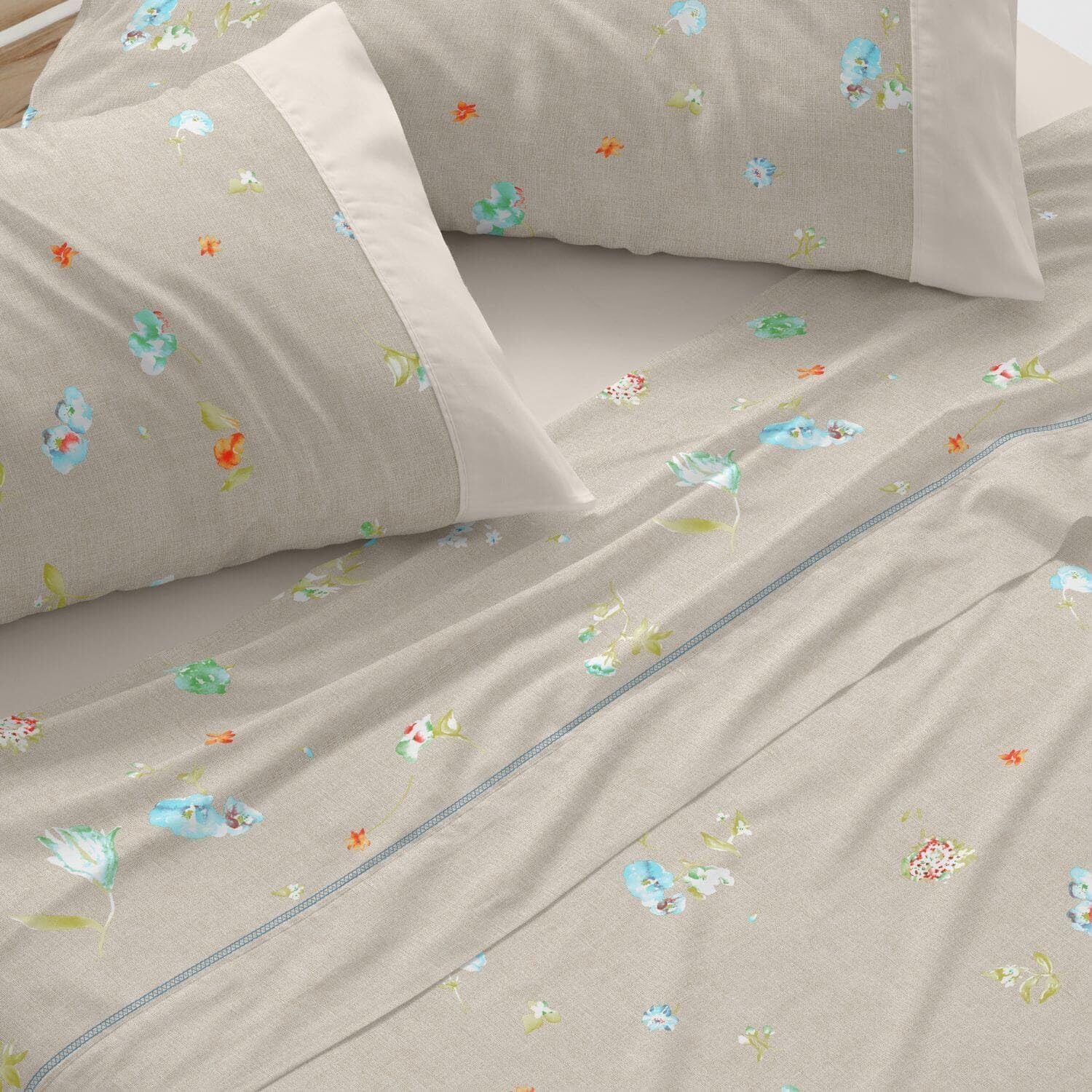 Burrito Blanco Ancho De 105 Duvet Cover Set Cotton Linen image number 5