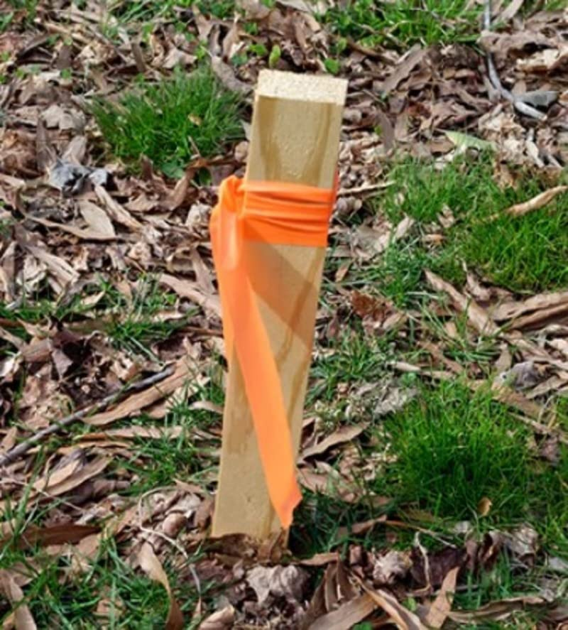 GSA Flagging Tape, 75 M Length X 25 Mm Width, Fluoro Lime image number 1