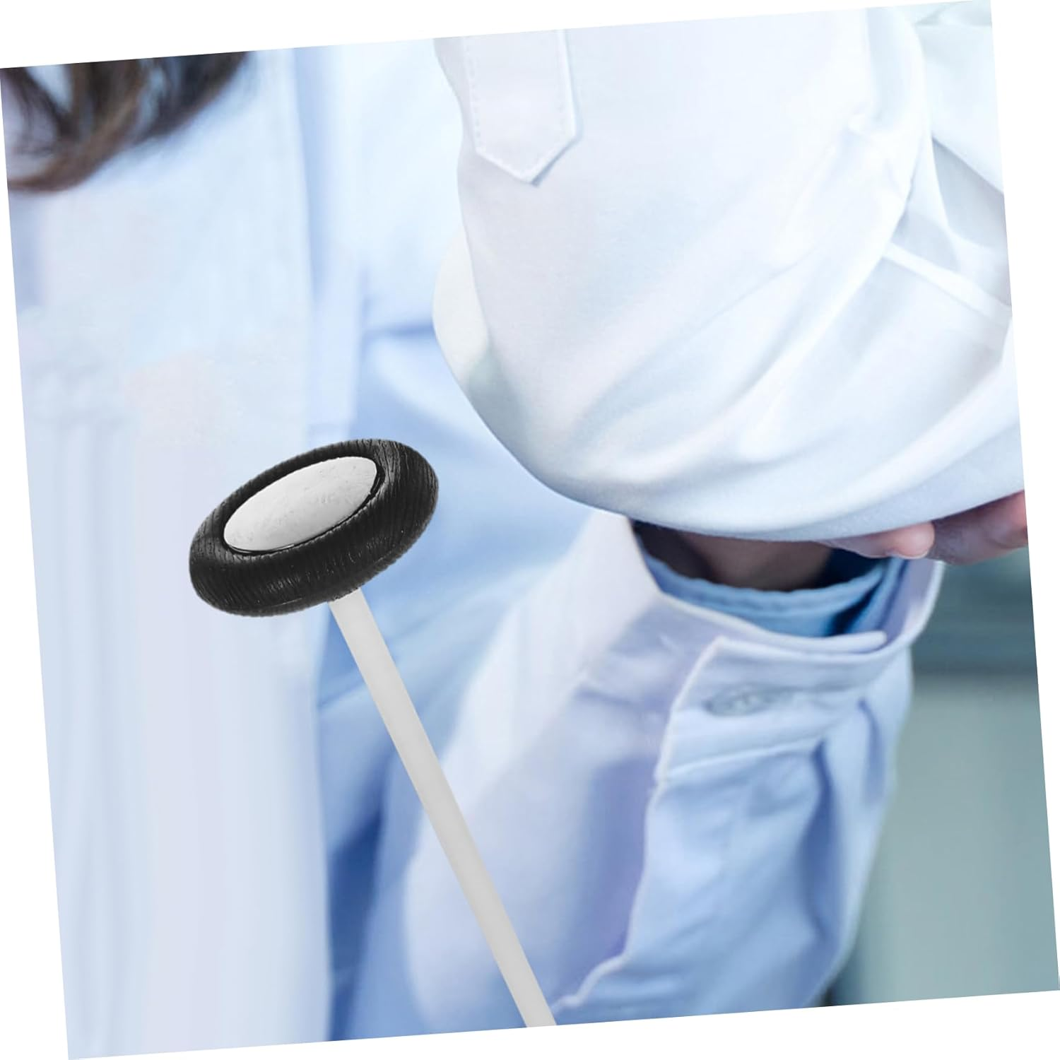 ERINGOGO round Reflex Hammer Plastic Multi-Purpose Diagnostic Tool for Neurological Tests Compact and Portable Medical Hammer for Teaching and Accurate Assessments image number 3