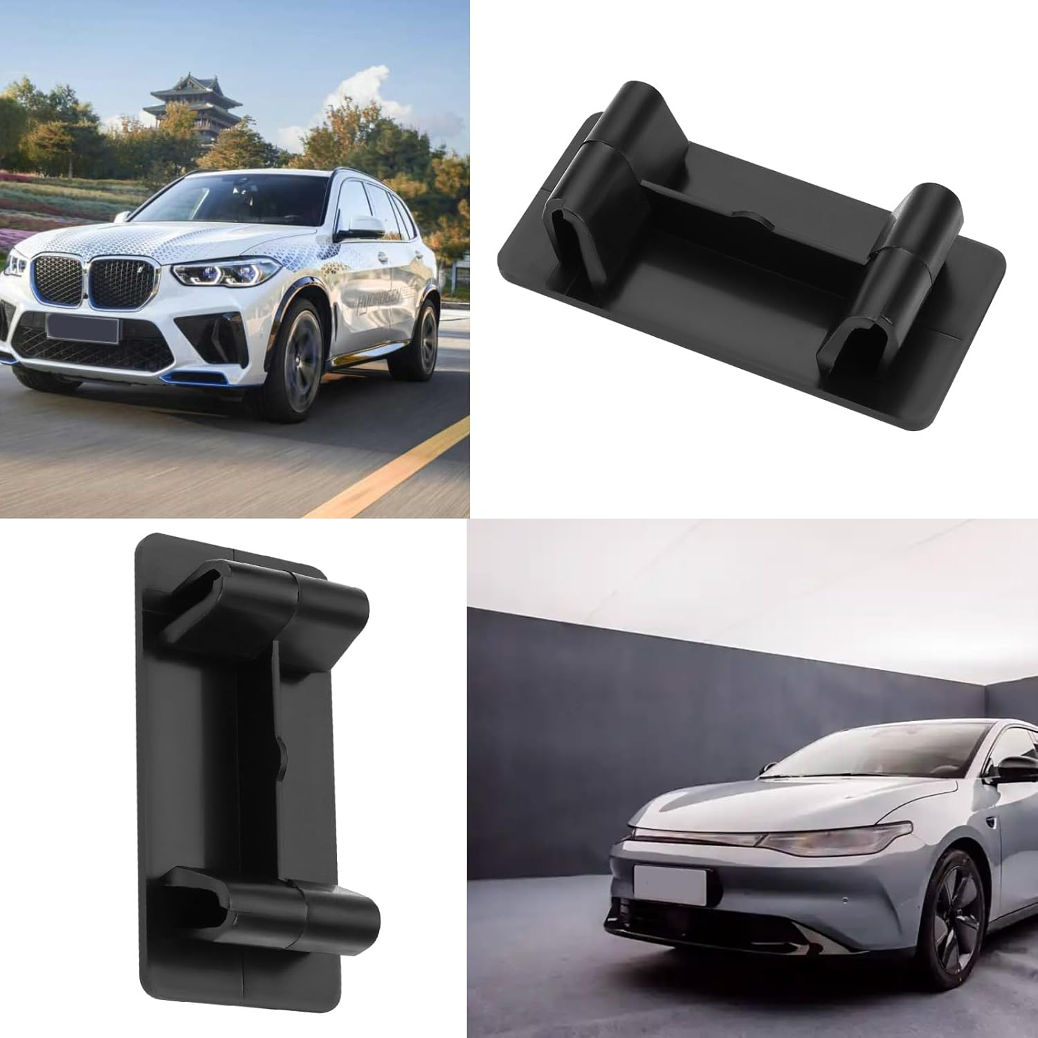 Emagtech 4Pcs Car Boat Rocker Switch Panel Blanking Plate Rocker Switch Panel Holder Compatible with Carling ARB Narva (48X24X12Mm) image number 4