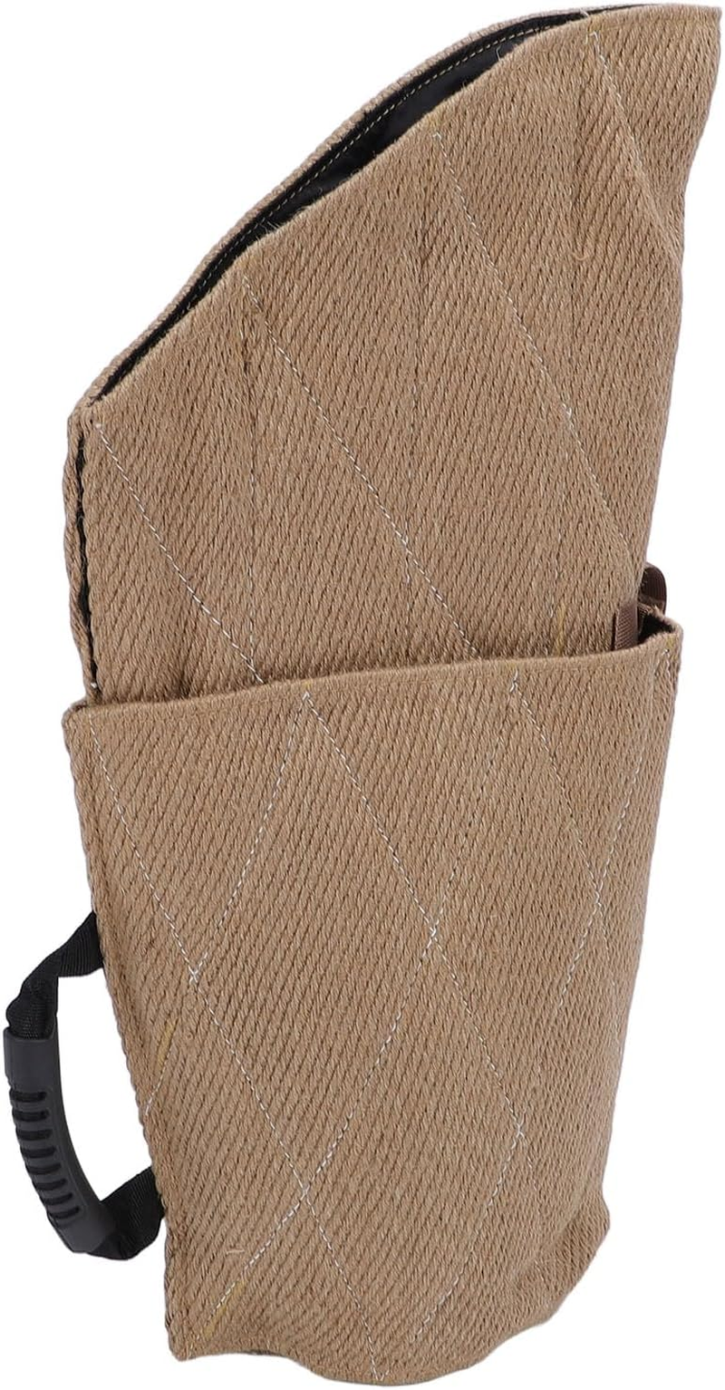 Dog Bite Sleeve, Training Equipment for Medium, Large Dogs like German Shepherds and Pitbulls, Safe Strong Arm Padded Biting Sleeve for Personal Trainers German Shepherd Malinois