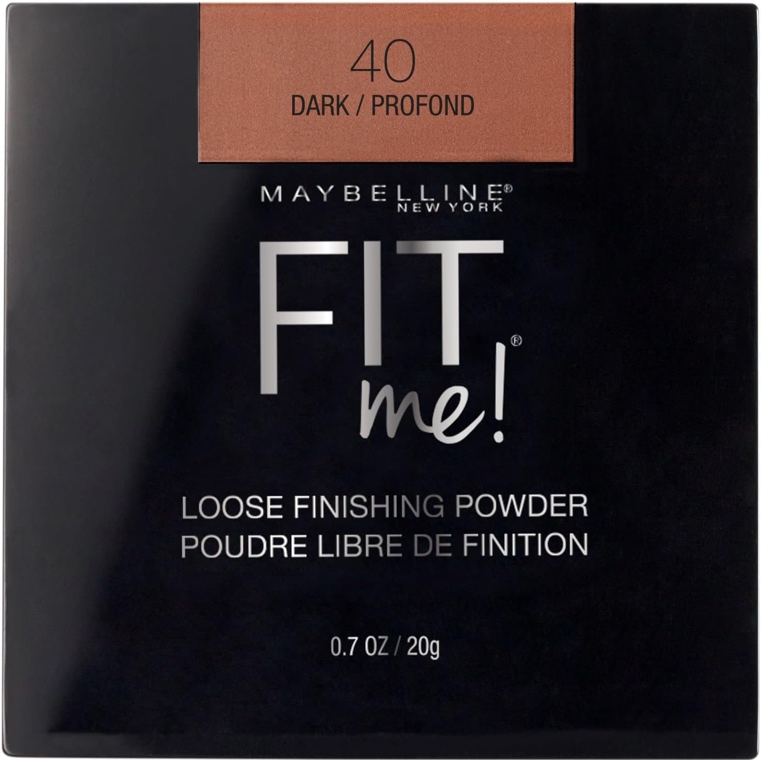 Maybelline Fit Me Loose Finishing Powder, Fair, 1 Count