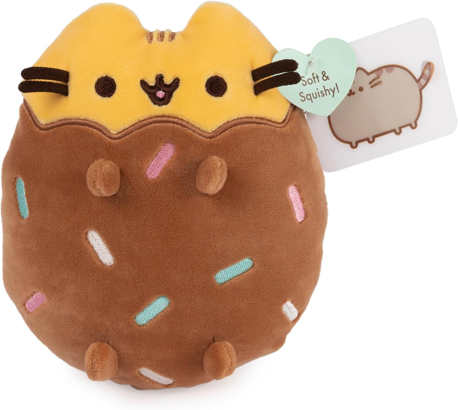 Pusheen the Cat Chocolate Dipped Cookie image number 1