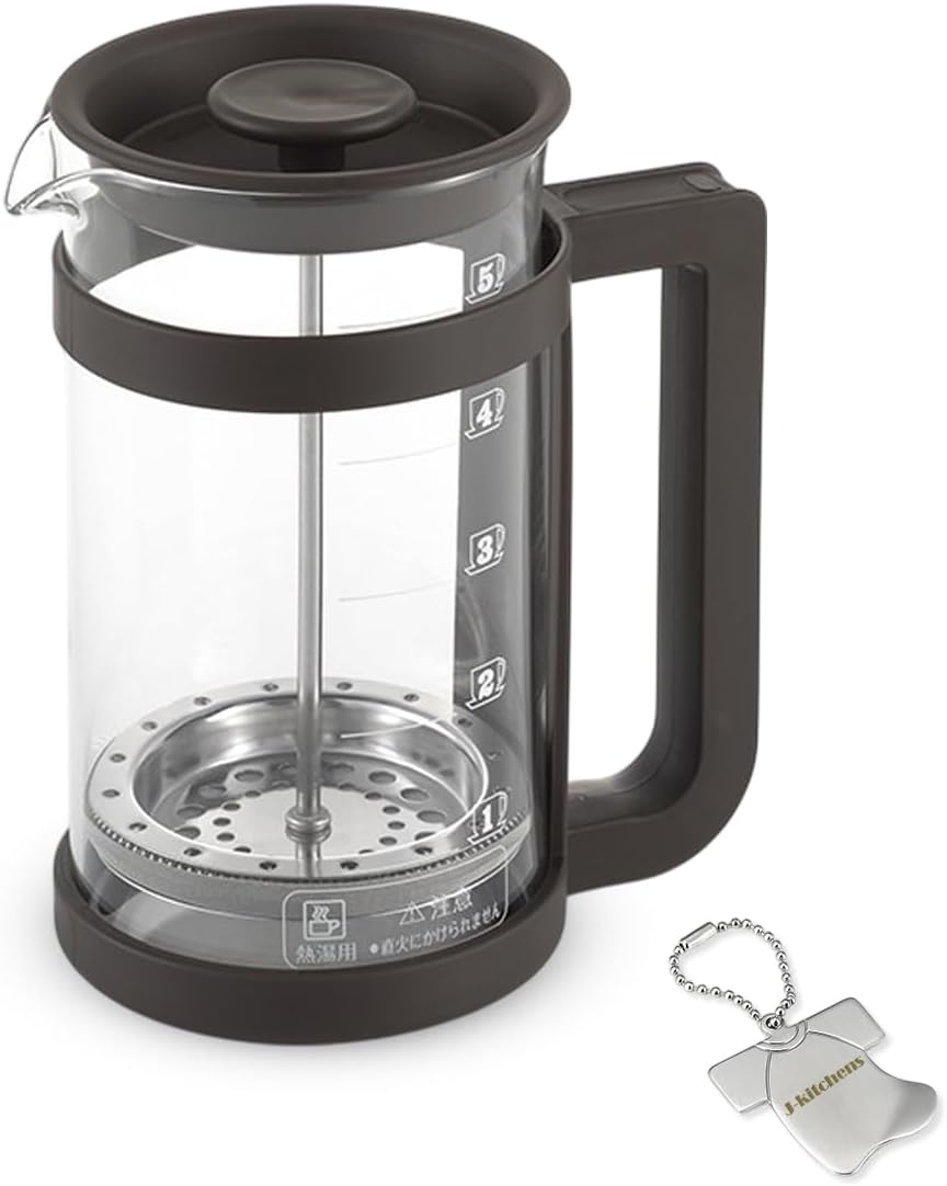 J-Kitchens Dining Room Coffee French Press, 16.9 Fl Oz (500 Ml), Made in Japan with Original Tag image number 1