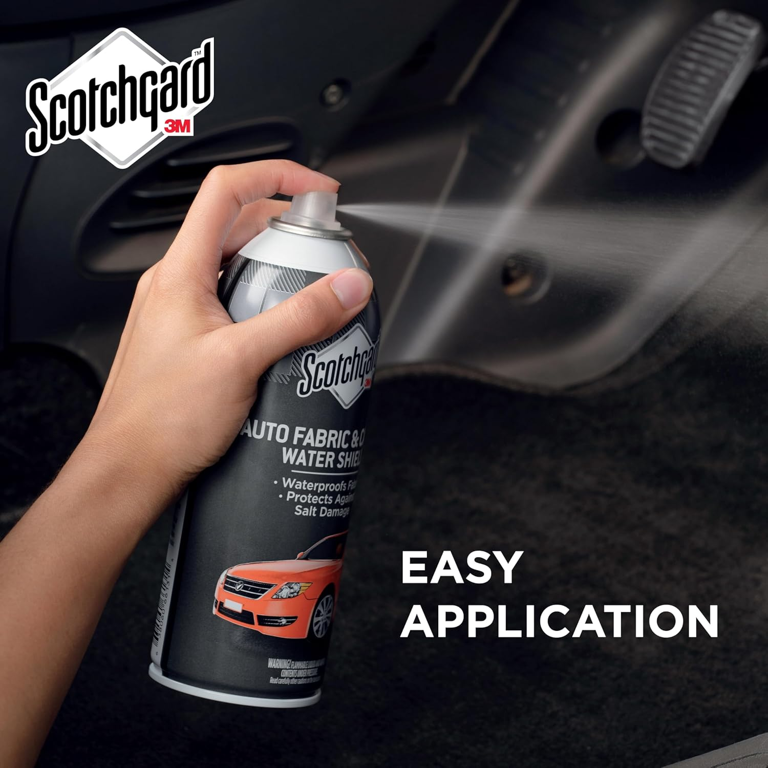 Scotchgard Auto Fabric & Carpet Water Shield, 20 Ounces (Two, 10 Ounce Cans) image number 5