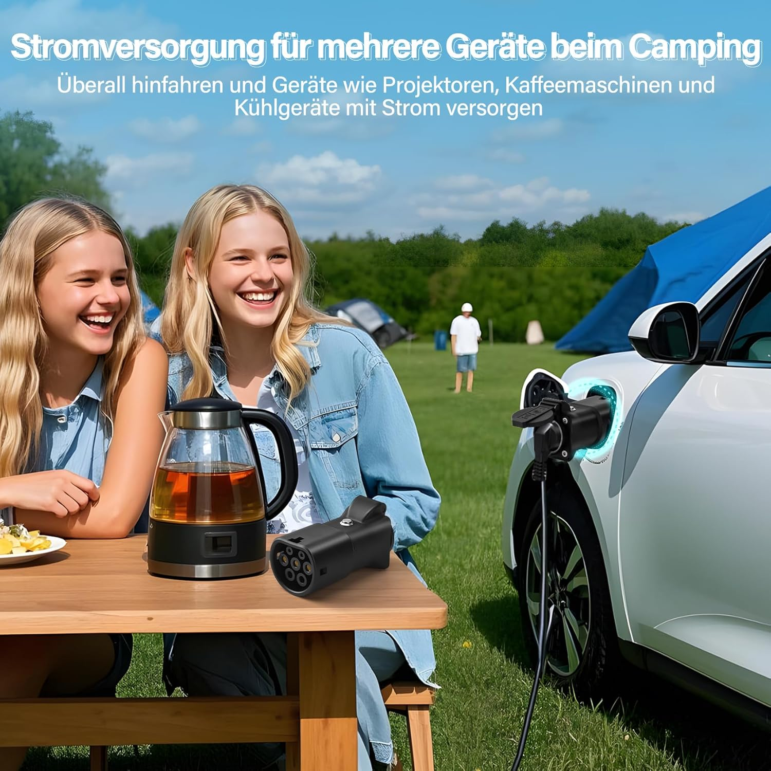 JULIK V2L Adapter for XPENG EV 3.5KW 16A 230V Vehicle to Load Adapter Compatible with P7 G6 G9 image number 5