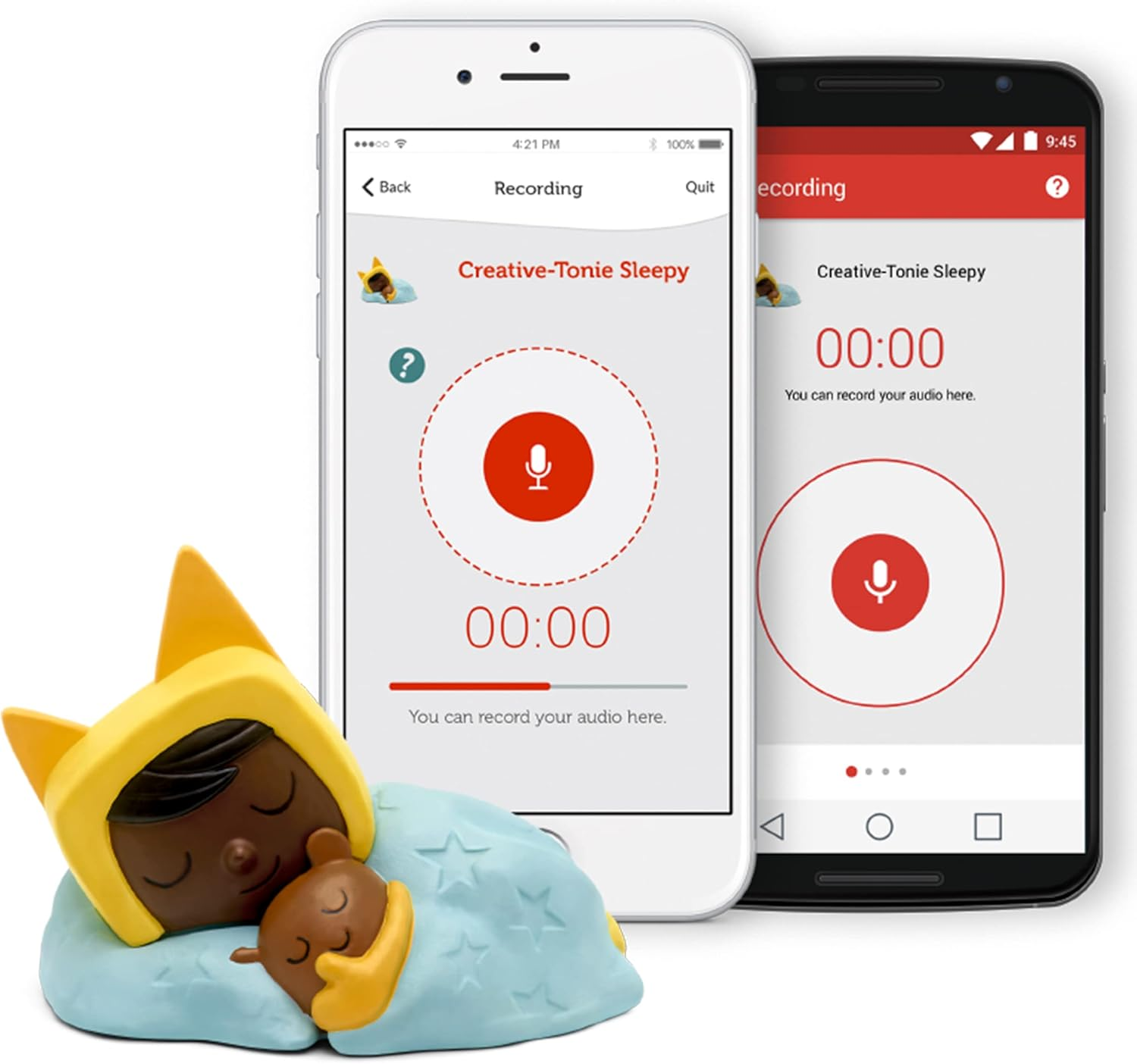 Tonies Sleepy Creative Audio Character - Record and Upload up to 90 Minutes of Your Own Stories and Songs image number 5