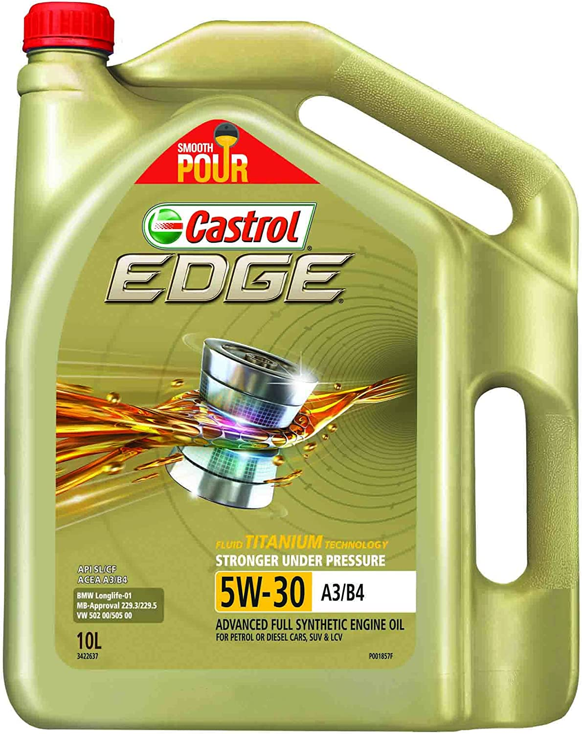 Castrol Edge 5W-30 A3/B4 Engine Oil 5 Litre image number 4
