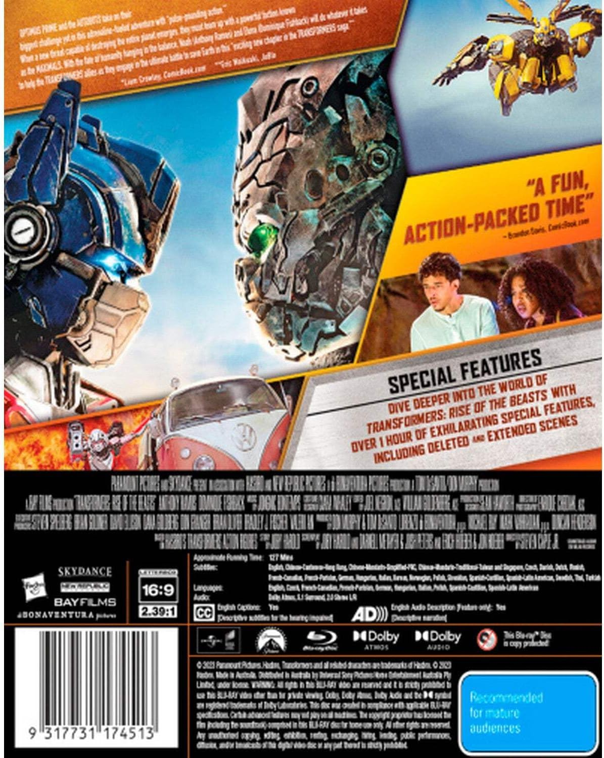 TRANSFORMERS: RISE of the BEASTS - BD image number 1