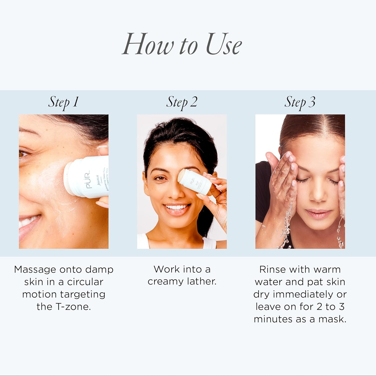 Pur Minerals Joystick Exfoliating Deep Pore Cleanser by Pur Minerals for Women - 1 Oz Cleanser, 1 Count image number 4