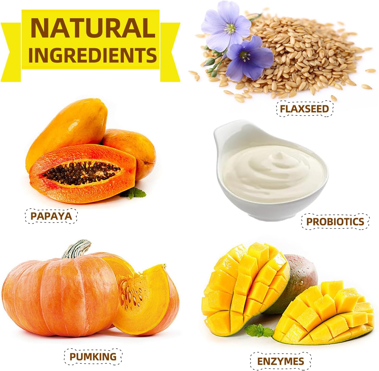 Probiotics for Dogs - Grain Free Digestive Support for Gut Health & Skin Comfort - Delicious Soft Treats with Prebiotics for Puppy, Adult & Senior Dogs image number 2