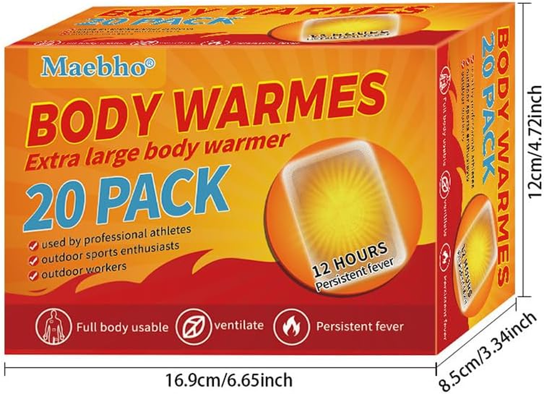 Kgymjrhand Warmer Value Pack Air Activated Hand Warmers Heat up to 12 Hours, 20 Count image number 4