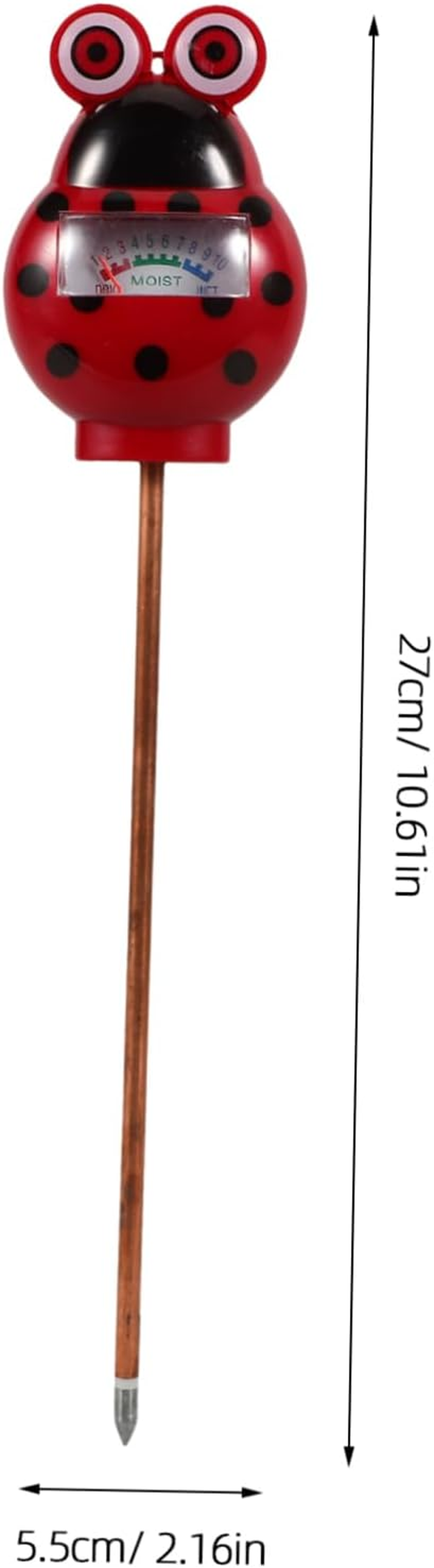 BUTIFULSIC Soil Moisture Meter Gardening Soil Tester for Indoor Outdoor Plants Portable Single-Needle Plant Water Shortage Reminder Tool image number 4