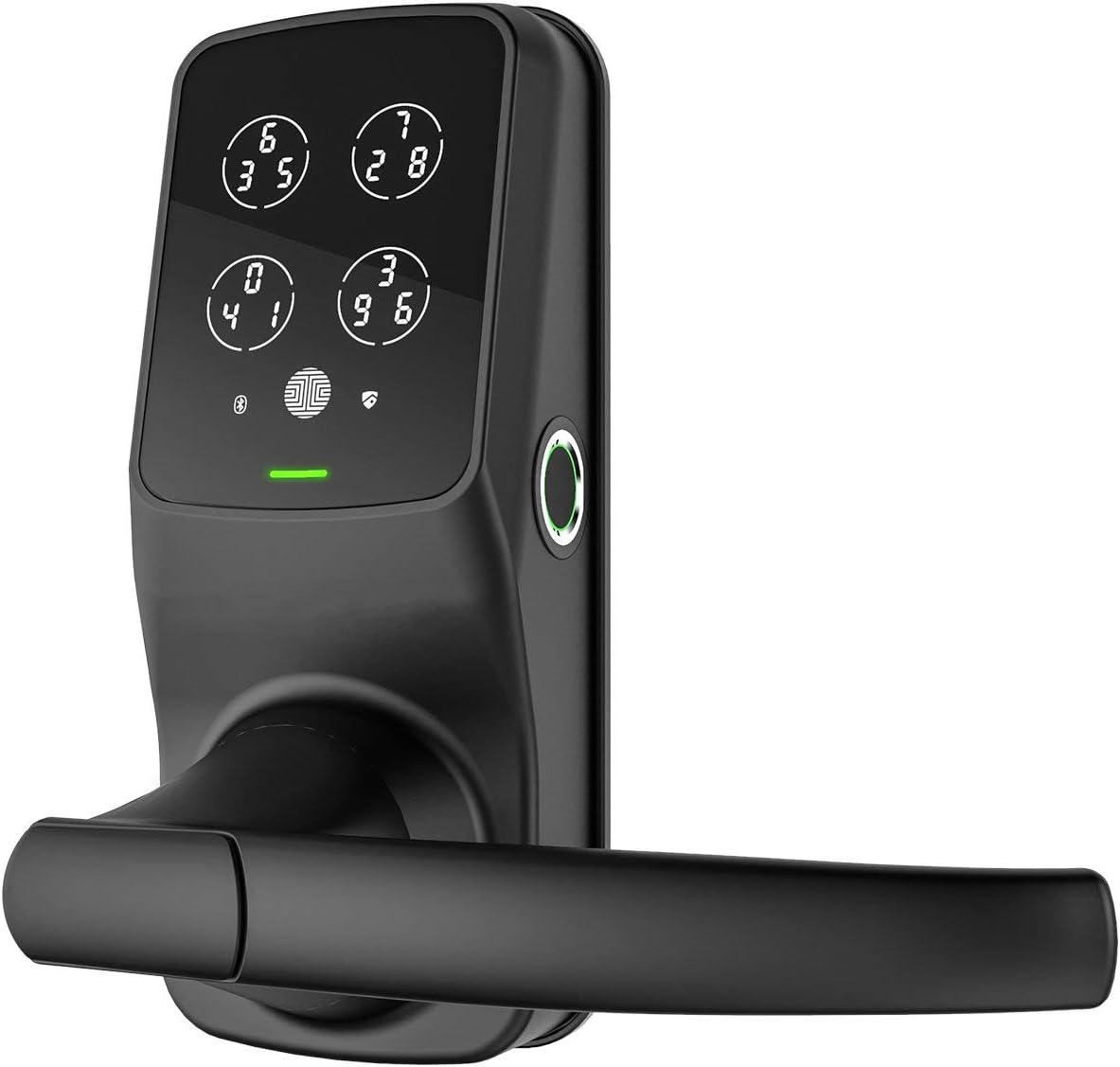 Lockly Secure Pro Smart Door Lock with Wi-Fi Hub, Matte Black image number 2