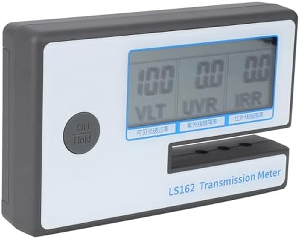 LS162 Window Solar Tester Meter,Portable VLT UV IR Rejection Tester,Solar Film Window Tint Film Transmission Meter Tester, image number 5