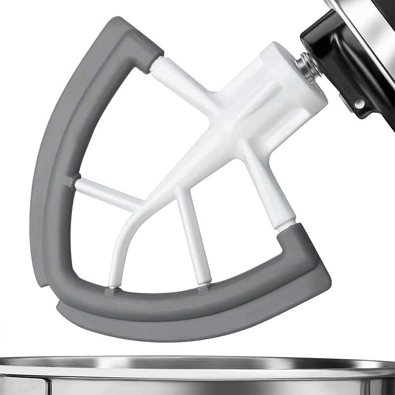 Flex Edge Beater Attachment for Tilt-Head Stand Mixers - Food-Grade Paddle Scraper with Silicone Rim - Versatile and Easy-To-Clean for Dough, Butter, and More image number 5