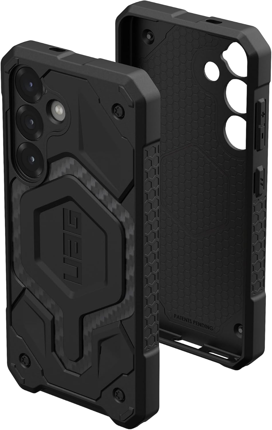 UAG Monarch Pro Case for Samsung Galaxy S25 &ndash; Rugged Carbon Fiber Armor, 5-Layer Drop Protection, Magsafe Compatible, Premium Traction Grip, Military-Grade Shockproof Cover for Ultimate Safety image number 2