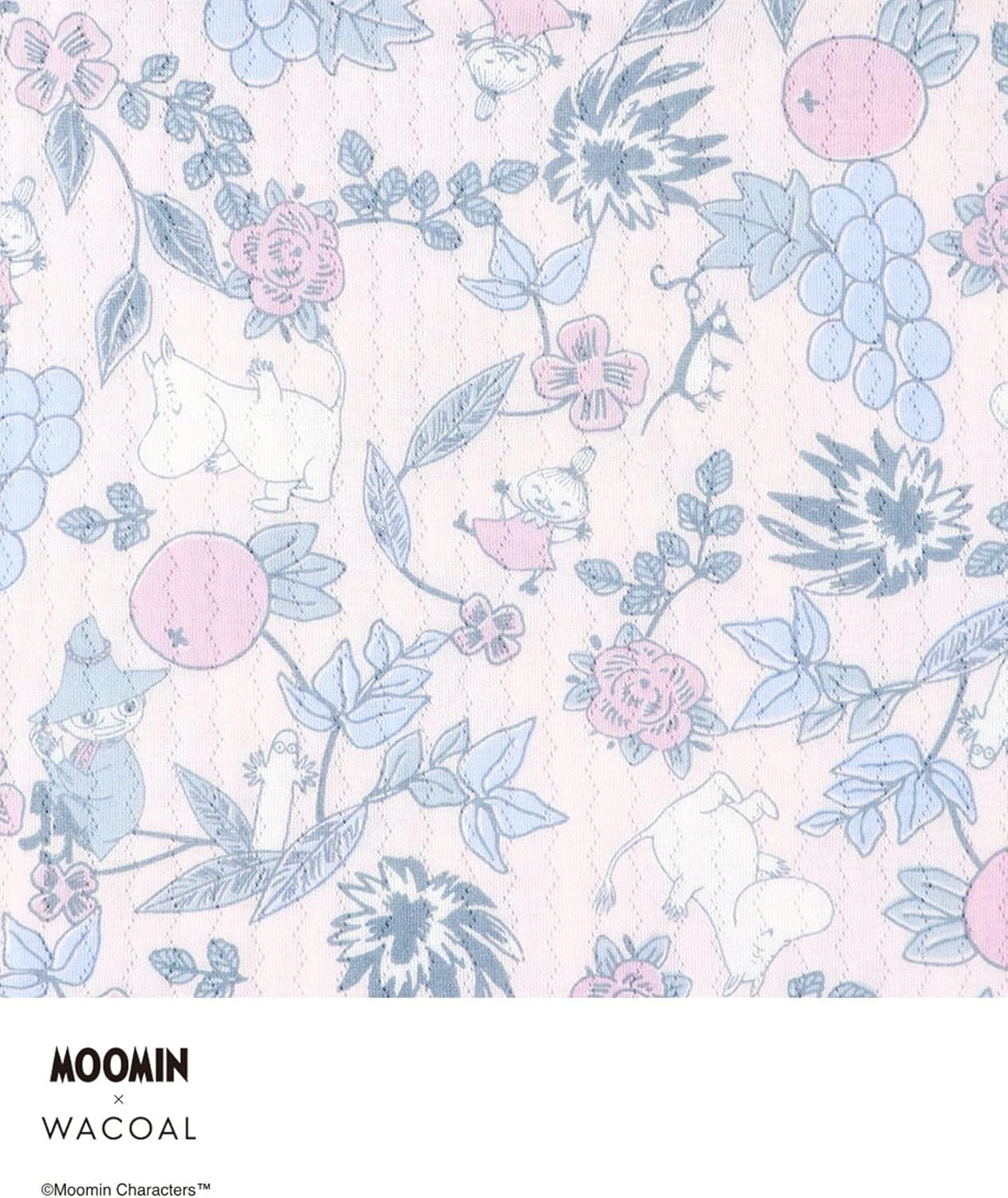 Wacoal Maternity MFY213 Women'S Maternity Pajamas, Moomin Collaboration, before and Postpartum Use, Heat Retention (Main Body) 100% Cotton (Body Surface/Skin Side) Long Sleeve Long Pants - Pi image number 3