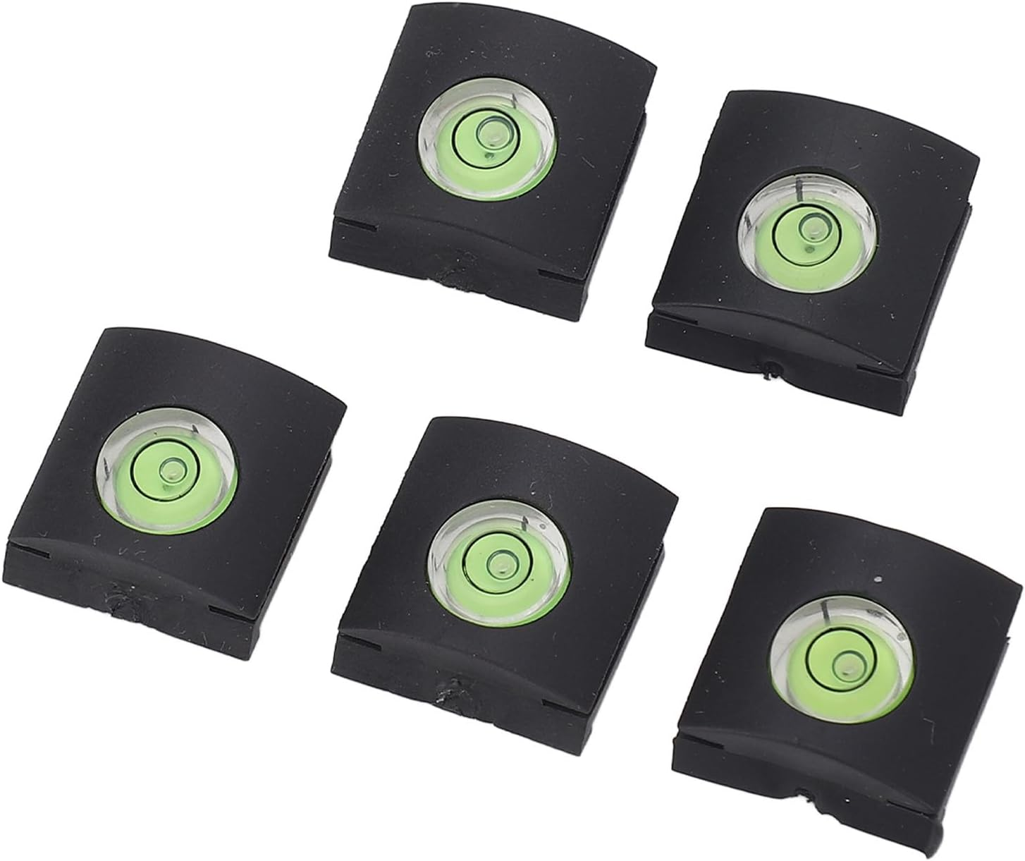 Dpofirs 1 Axis Hot Shoe Level, 5PCS Hot Shoe Bubble Level DSLR Camera Silicon Rubber Accurate Leveling image number 6