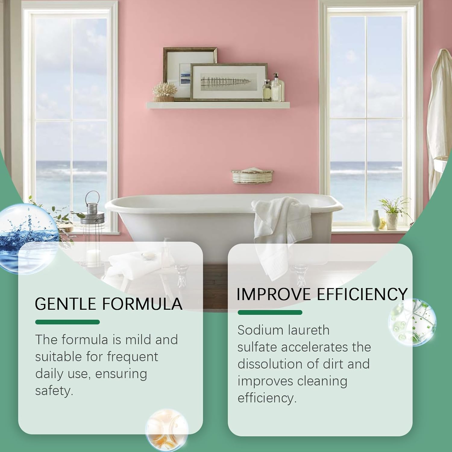 Oxalic Acid Cleaner, Multifunctional Bathroom Stain Remover, Gentle Formula, 100Ml, with Powerful Decontamination image number 1