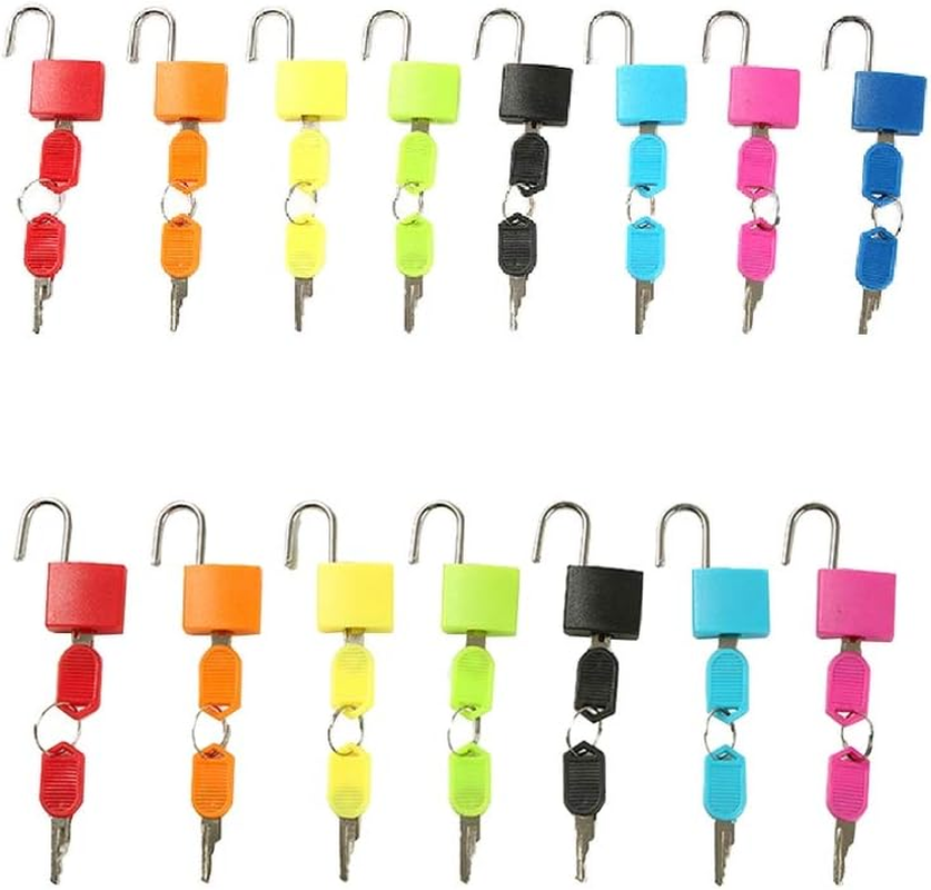 Colorful Key & Lock Set for Kids Toddlers Montessori Teaching Aids - 7 Color image number 3