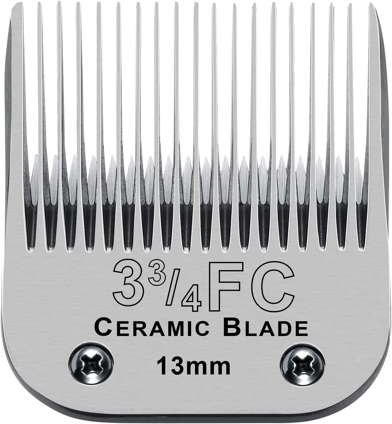 Detachable Pet Dog Clippers, Ceramic Blades, Compatible with Wahl KM, Andis, Oster A5 Series Clippers, Size 30 1/50 Inch Cutting Length image number 3