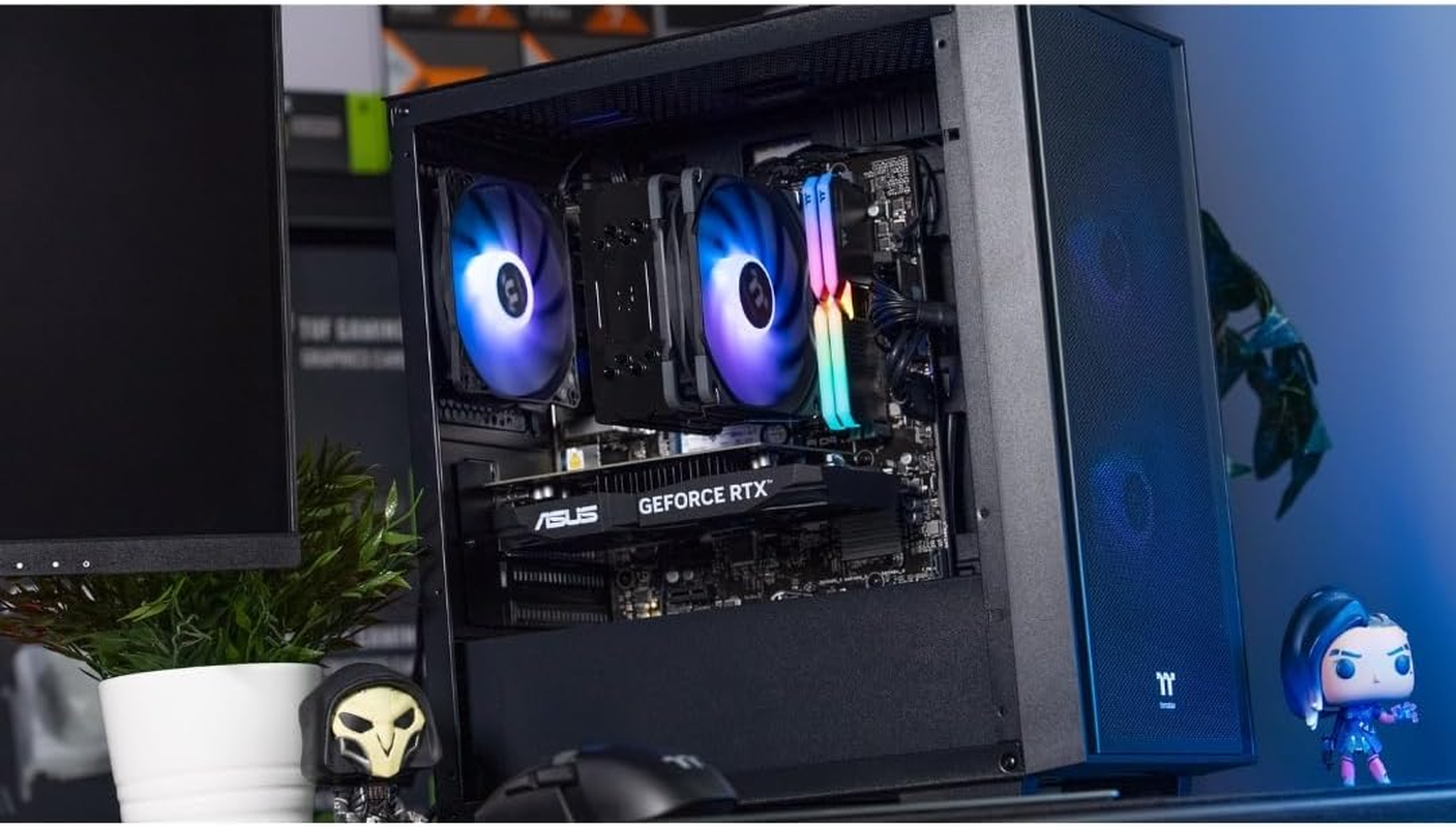 Thermaltake Gaming System Genesis PRO V4 - AMD 5500 / RTX 3050 / B550 Wifi / 16GB RGB RAM / H16 Black, CA-4Y2-00D1WA-A4 image number 5