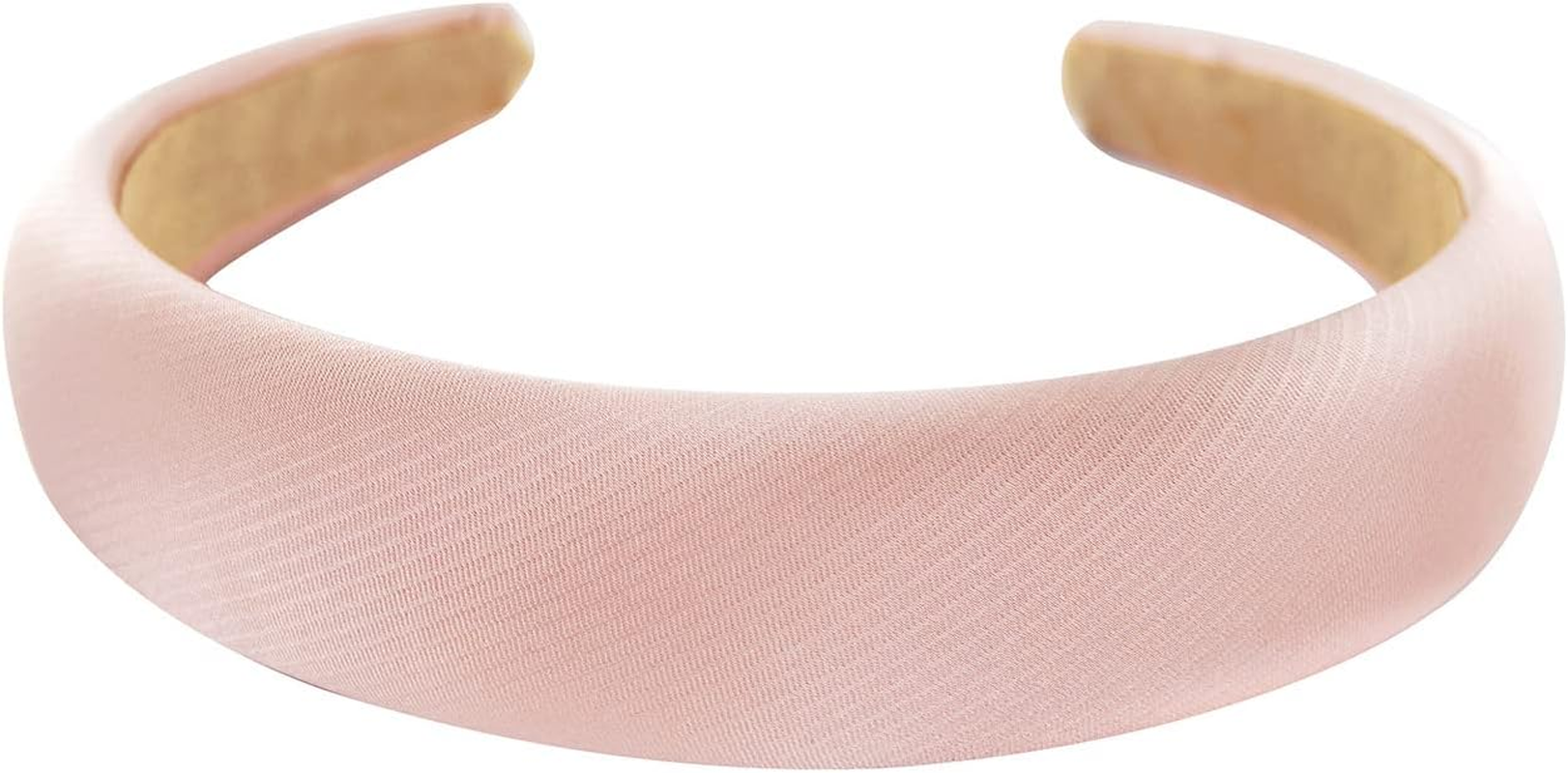 Axy HRK2B Headband with Fabric Padded Metallic Colour - Women'S Metallic Look Headband Hair Accessories (Light Pink) image number 1