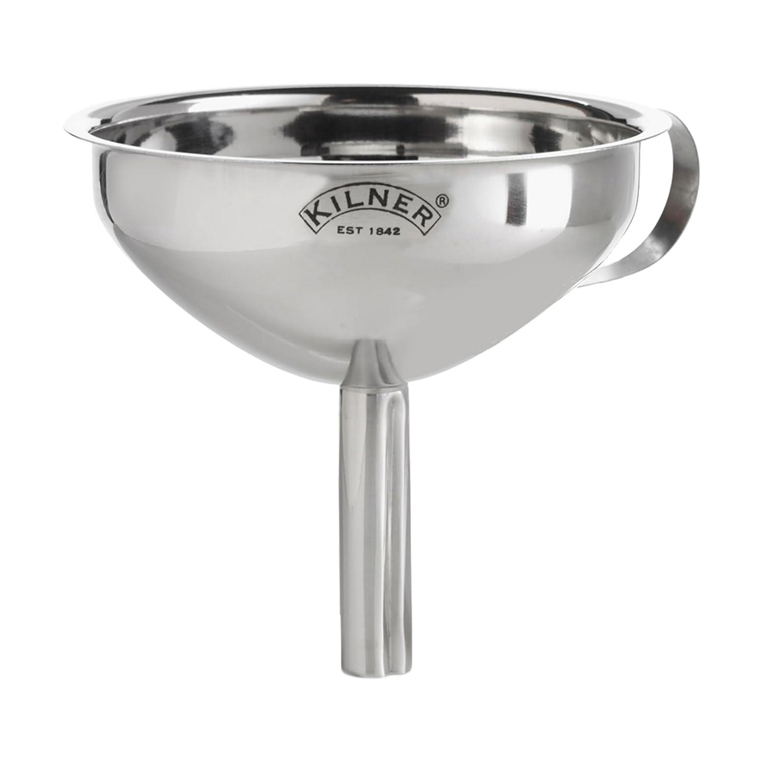 Kilner 25.411 Stainless Steel Straining Funnel Silver 01734