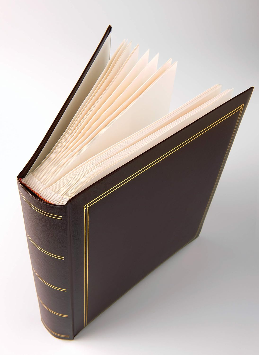 Walther Design Photo Album Red 200 Photos 10 X 15 Cm Memo Album Imitation Leather with Embossing, Monza ME-138-R image number 5