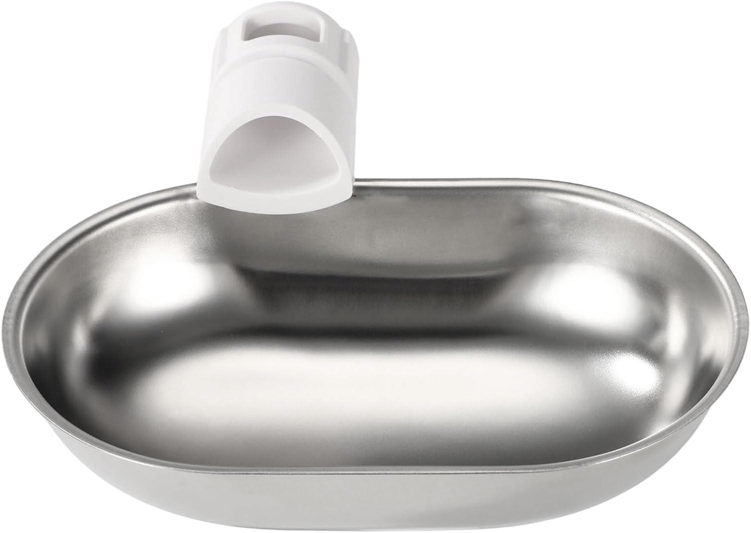 Smart Pet Water Fountain, Stainless Steel Automatic Pet Water Dispenser Wastewater Separation Feeding Watering Bowl for YSJ250424US for Cats and Small Dogs (Silver) image number 1