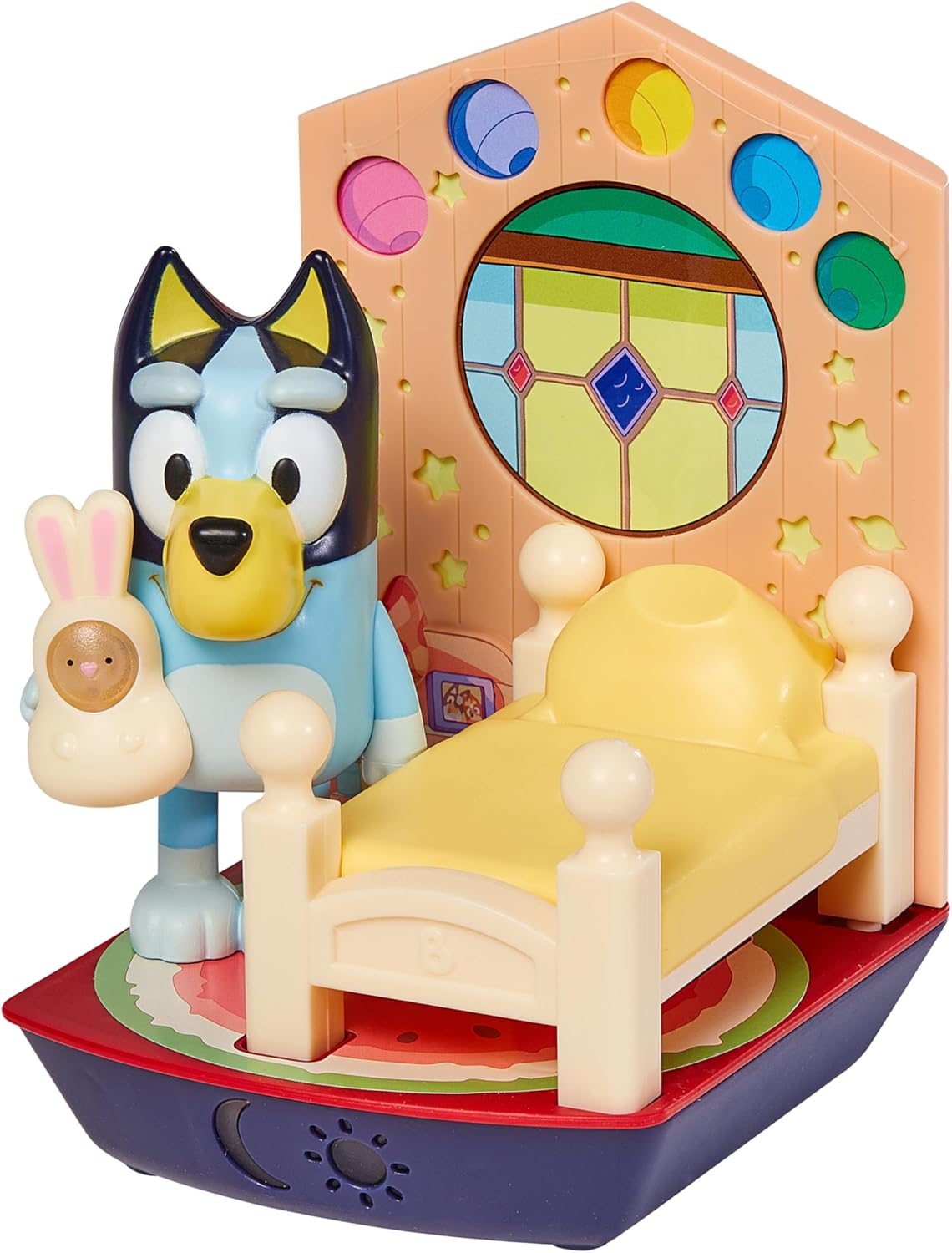 BLUEY Goglow Dream 3 in 1 Nightlight Kids Bedside Sleep Trainer with Torch and Sleep Timer, Multicoloured (14345) image number 5