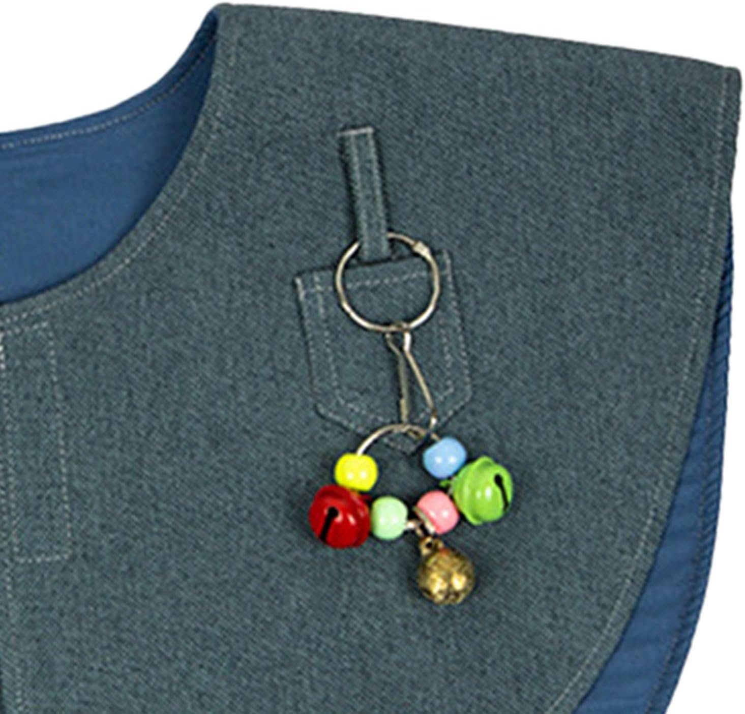 Perfk 2Pcs Parrot anti Scratch Shoulder Protector Pet Pad Diaper Shawl for Macaws image number 1