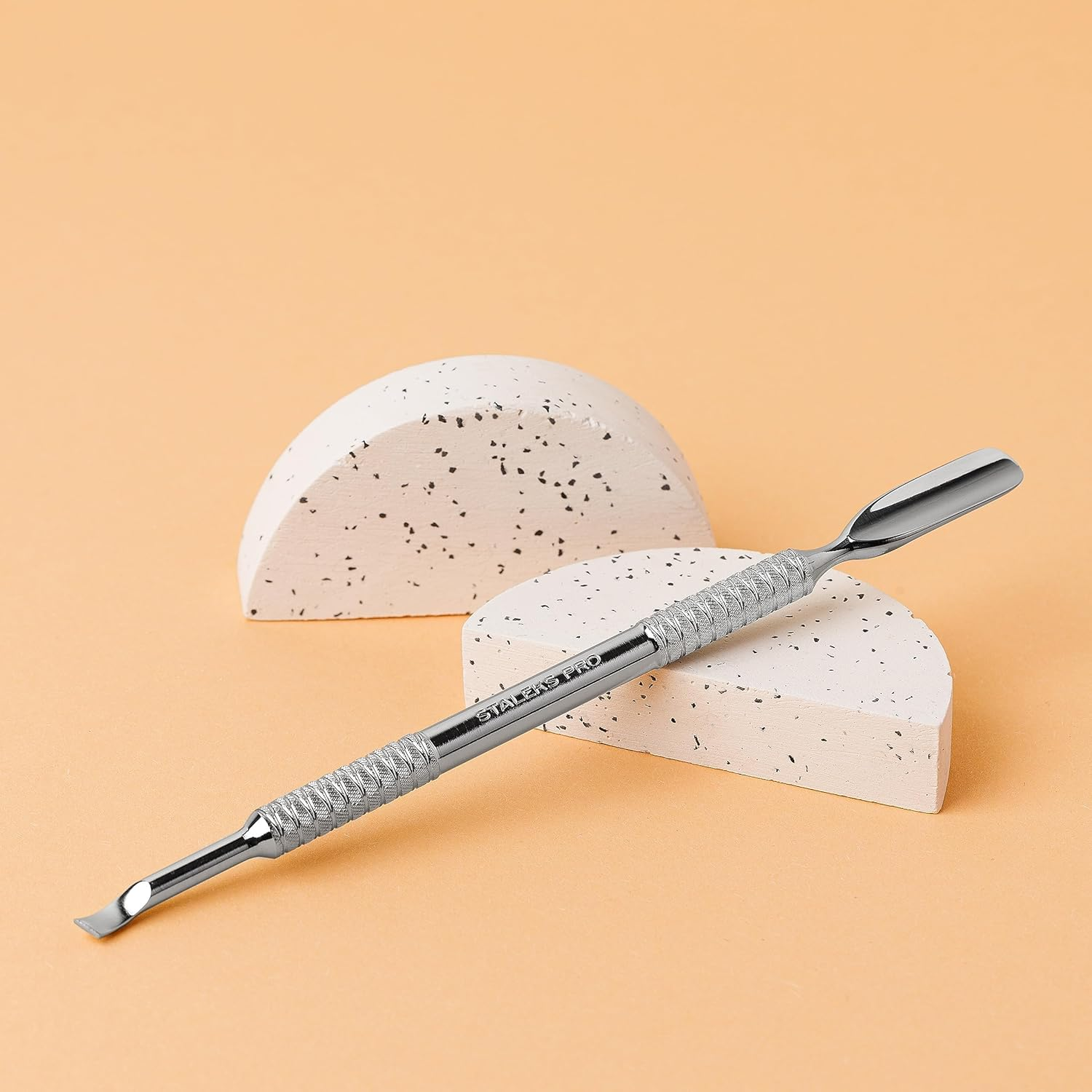 STALEKS PRO for Natury Nails Cuticle Pusher - Manicure and Pedicure - Stainless Steel Expert 30/4.2 image number 5