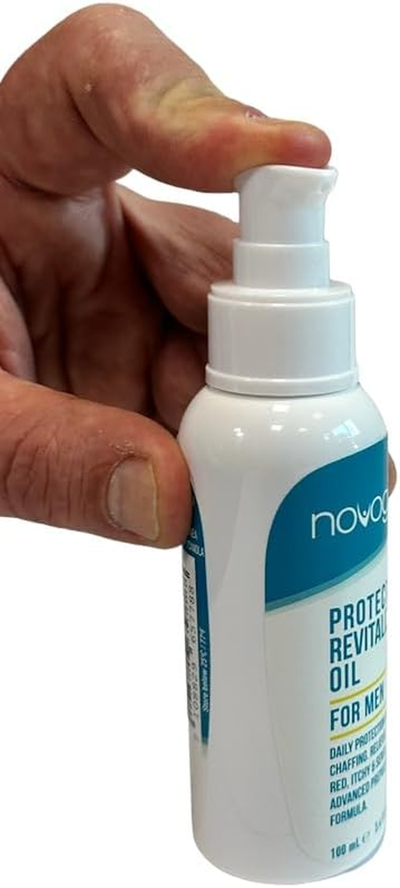 Novoglan Foreskin & Penile Skin Care Oil &mdash; 100% Plant Oils with Vitamin a &mdash; Designed to Soothe, Condition & Protect Delicate Skin &mdash; Fragrance-Free Sensory Profile &mdash; Daily Use image number 2