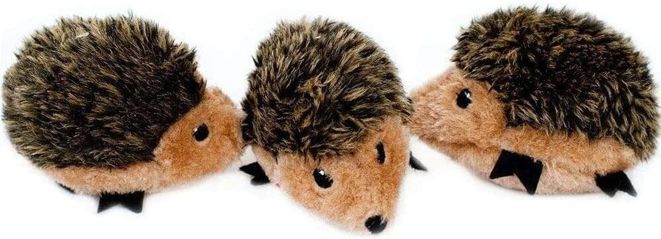 Zippy Paws Plush Dog Squeaker Toy, 3 Count image number 3