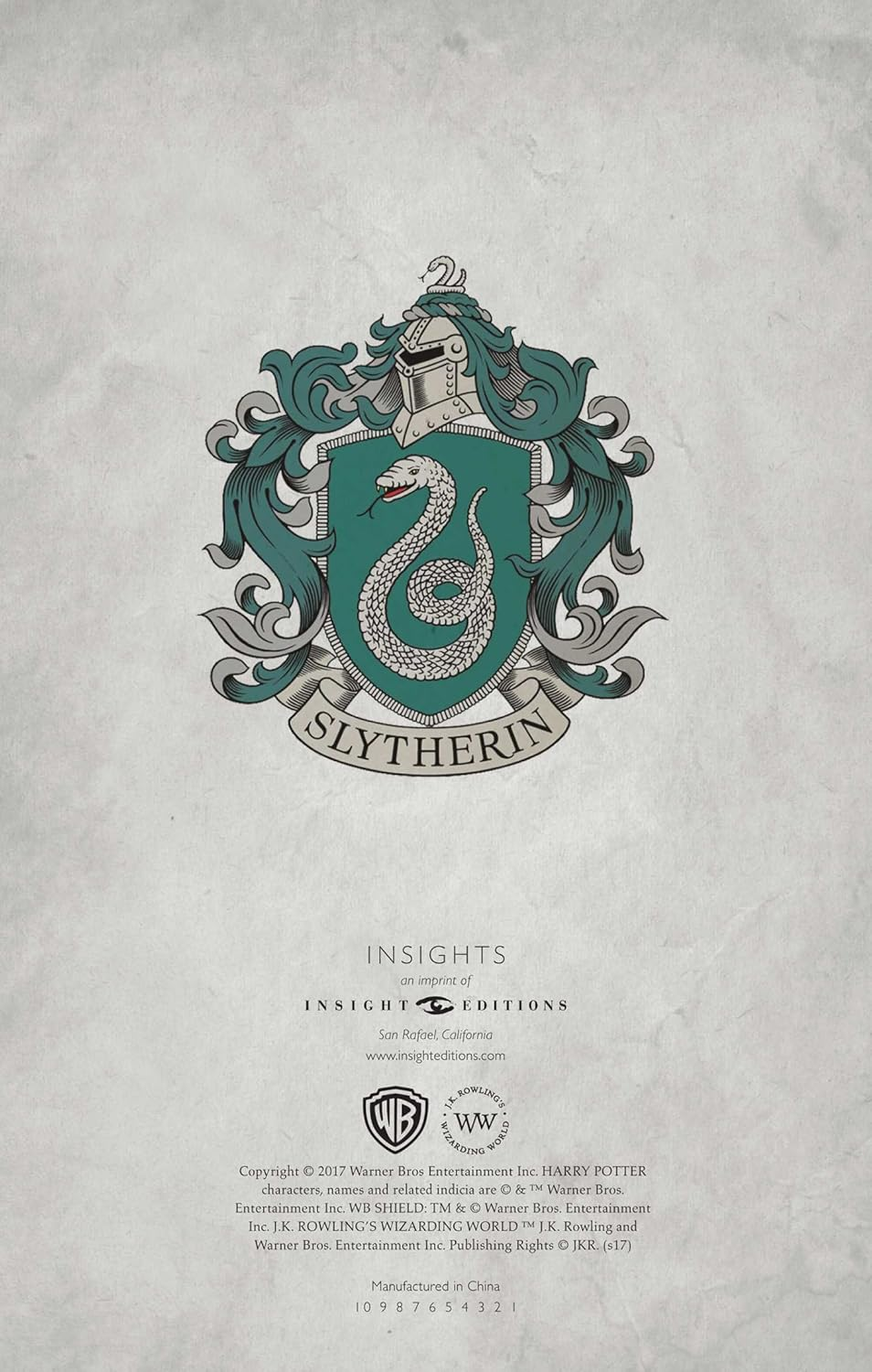 Harry Potter: Slytherin Ruled Notebook image number 2